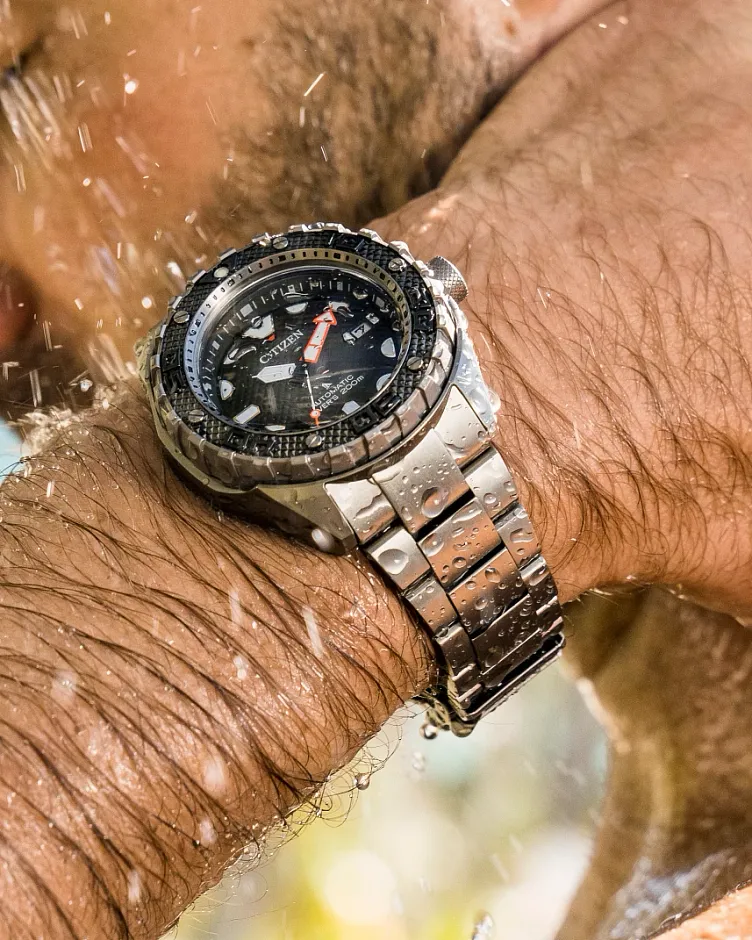 Promaster Dive Automatic Black Dial Super Titanium Bracelet Promaster Dive Automatic Black Dial Super Titanium Bracelet
